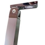 Двері у нішу розпашні KOER SR SD04-100x200-TR-01 прозоре скло EASY CLEAN 10мм хром (KR5386)