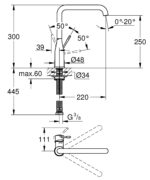 Змішувач для кухні Grohe Essence New (30269000)