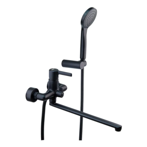 Змішувач для ванни HAIBA MARKUS 006 EURO BLACK (Колір чорний) (HB3974)
