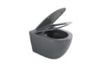 Унітаз підвісний MIXXUS PREMIUM ELLIPSE-0308-T3 GRAY 490x360x360mm система змиву TORNADO 3.0 (MP6654)