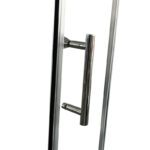Душова кабіна без піддону KOER SR SC04-100x100x195-TR-01 прозоре скло EASY CLEAN 5мм хром (KR5361)
