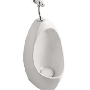 Пісуар підвісний MIXXUS PREMIUM BEVEL-1004 340x305x685mm з краном для пісуара (MP6663)