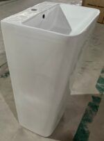 Раковина моноблок MIXXUS STYLE-1101 440х380х830mm (отвір під змішувач, перелив) (MI6696)