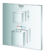 Термостат прихованого монтажу на 2 споживача Grohe Grohtherm Cube (24154000)