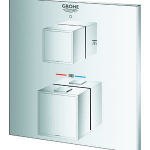 Термостат прихованого монтажу на 2 споживача Grohe Grohtherm Cube (24154000)