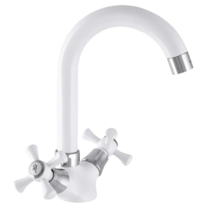 Змішувач для кухні MIXXUS OMEGA 275 WHITE NUT (Колір білий) (MI2767)