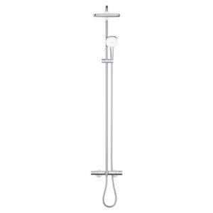 Душова система настінного монтажу з термостатом для ванни Grohe Tempesta System 250 Cube (26691001)