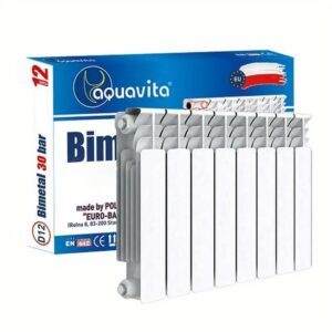 Секція радіатора біметалічного AQUAVITA 500/100 D12, 30 бар