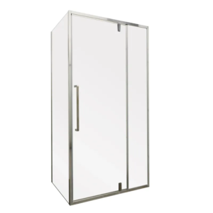 Душова кабіна без піддону MIXXUS PREMIUM BEVEL SC01-100x80x195-TR CHROME прозоре скло 6мм (MI6869)