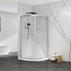 Душова кабіна без піддону MIXXUS PREMIUM DIVERSE SC01-90x90x195-TR CHROME прозоре скло 5мм (MI6859)