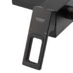 Змішувач для ванни з коротким виливом KOER KB-41009-05 (Колір чорний) (KR3503)