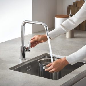 Мийка для кухні із нержавіючої сталі Grohe K700U (31574SD1)