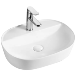 Раковина накладна MIXXUS PREMIUM ELLIPSE-0203 510х375х120mm (отвір під змішувач) (MP6678)
