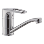 Змішувач для умивальника HAIBA CEBA 004-15CM (Колір хром) (HB0029)