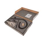 Змішувач для кухні MIXXUS PREMIUM DERBY 021 NUT BLACK REFL.BLACK з гнучким виливом з виходом для питної води (Колір чорний+вилив чорний) (MI6606)