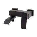 Змішувач для ванни з коротким виливом KOER KB-41007-05 (Колір чорний) (KR3455)