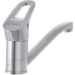 Змішувач для умивальника HAIBA OPUS 555-15CM NUT (Колір хром) (HB0336)