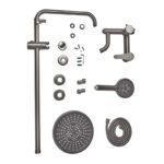 Душова колона із змішувачем Champion SAP-009-J Graphite (нерж. сталь) (CH6165)