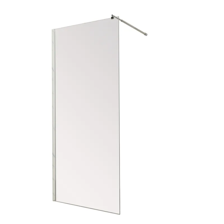 Душова перегородка Walk-In MIXXUS PREMIUM FLAT SP01-120x200-TR CHROME прозоре скло 8мм (MI6852)