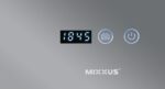 Дзеркало MIXXUS HARD MR06-50x80 з LED Touch, Anti-fog, димером, рег. яскравості, годинником (MI6011)