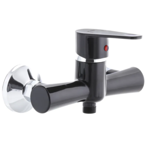 Змішувач для душа PLAMIX VEGA-003 BLACK (без шланга та лійки) (Колір чорний) (PM0576)