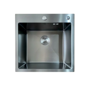 Мийка з нерж. сталі MIXXUS MH5050 MICRO DECOR GRAPHITE (3.0/0.8) (колір графіт) (MI8213)
