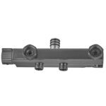 Душова колона Armata BCT-009-J Graphite зі змішувачем з кнопковим перемикачем, 4 режими (CH6511)
