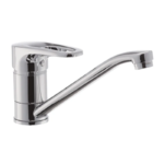 Змішувач для кухні HAIBA OPUS 555 NUT (Колір хром) (HB0335)