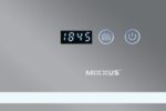 Дзеркало MIXXUS WARM MR02-80x60-CASE з LED Touch, Anti-fog, димером, рег. яскравості, годинником (MI6671)
