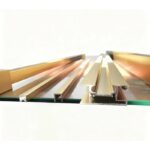 Шторки скляні на ванну розсувні KOER SR BS06-120x150-TR-12 прозоре скло EASY CLEAN 6мм матове золото (KR5946)