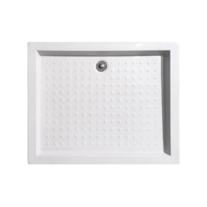 Душовий піддон з сифоном прямокутний MIXXUS HARD ST01-100x80x13 діаметр зливу 52 мм NEW (MI8430)