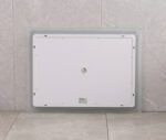 Дзеркало MIXXUS FLAT MR04-100x80 з LED Touch, Anti-fog, димером, рег. яскравості, годинником (MI6927)