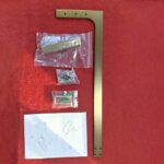 Душова перегородка Walk-In KOER SR SP02-100x200-TR-12 прозоре скло EASY CLEAN 8мм матове золото (KR5396)