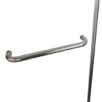 Шторки скляні на ванну розпашні KOER SR BS05-90x140-TR-01 прозоре скло EASY CLEAN 6мм хром (KR5372)