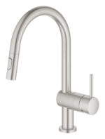 Сенсорний змішувач для кухні з висувним виливом Grohe Minta Touch (31358DC2)
