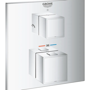 Термостат прихованого монтажу на 2 споживача Grohe Grohtherm Cube (24154000)