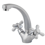 Змішувач для умивальника HAIBA DOMINOX 272 SATIN (Колір сатин) (HB0079)