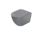 Унітаз підвісний MIXXUS PREMIUM ELLIPSE-0308-T3 GRAY 490x360x360mm система змиву TORNADO 3.0 (MP6654)
