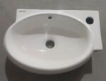 Раковина підвісна MIXXUS PREMIUM DIVERSE-1201-L 400х215х140mm (отвір під змішувач, перелив) (MP6507)