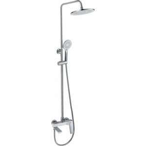 Душова колона MIXXUS PREMIUM DERBY 009-J WHITE-CHROME зі змішувачем (Колір білий/матовий хром) (MI6616)