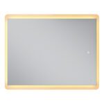 Дзеркало MIXXUS PREMIUM OLIVARY MR19-90x70-REVERSE з LED Touch, Anti-fog, димером (3-6,5kK) (MP6630)