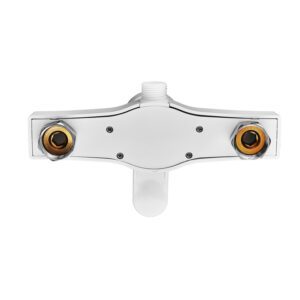 Змішувач для душа PLAMIX MARIO-003 WHITE (без шланга та лійки) (Колір білий) (PM0011)