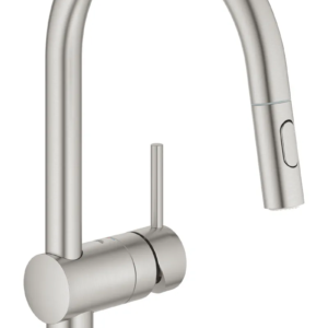 Сенсорний змішувач для кухні з висувним виливом Grohe Minta Touch (31358DC2)