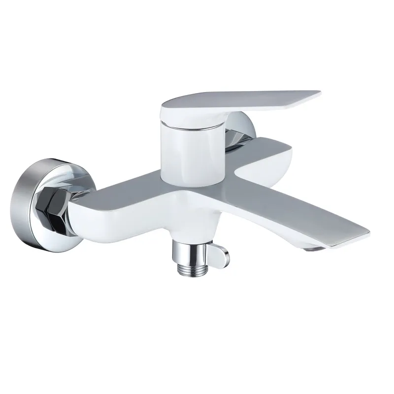 kcs-5b01dde1cdeb5ff0898c3a5f.png Змішувач для ванни MIXXUS PREMIUM DERBY 009 EURO WHITE-CHROME (Колір білий/матовий хром) (MI6615)