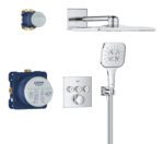 Душова система прихованого монтажу на 3 виходи з термостатом Grohe Grohtherm SmartControl (34864000)