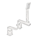 Змішувач на борт ванни HAIBA KUBUS 022 (3-HOLE) (Колір хром) (HB3957)
