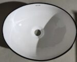 Раковина накладна MIXXUS PREMIUM ELLIPSE-0108 EDGE BLACK 400х330х145mm (MP6527)