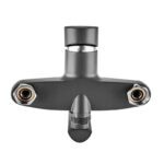 Змішувач для ванни PLAMIX OSCAR-006 EURO BLACK (без шланга та лійки) (Колір чорний) (PM0600)