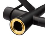 Змішувач для кухні MIXXUS PREMIUM MAGNET 021 BLACK REFL.BLACK з гнучким виливом з виходом для питної води (Колір чорний+вилив чорний) (MI6974)
