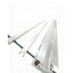 Шторки скляні на ванну розсувні KOER SR BS06-120x150-TR-07 прозоре скло EASY CLEAN 6мм графіт (KR5947)